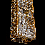 Подвесной светильник прямоугольный с фактурным хрустальным плафоном Light Delight варинант исполнения - 6 | Loft Concept в Казани