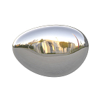 Абстрактная скульптура на стену в виде капли воды Water Outline варинант исполнения - 2 | Loft Concept в Казани