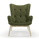 Мебельная ткань Шенилл зеленый цвет 138 см T4-22 варинант исполнения - 6 | Loft Concept в Казани