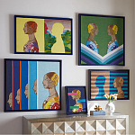 Панно вышивка бисер Ренесанс III RENAISSANCE LANDSCAPE BEADED ART варинант исполнения - 3 | Loft Concept в Казани