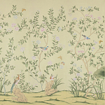 Обои ручная роспись Askew Verdigris  варинант исполнения - 5 | Loft Concept в Казани