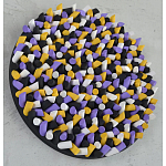 Панно «Цветение виолы» варинант исполнения - 2 | Loft Concept в Казани