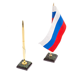 Настольный письменный набор из нефрита на ножках Executive Recruitment варинант исполнения - 4 | Loft Concept в Казани