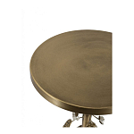 Столик золотистый с цветочной композицией на основании Forest Fairy Tale варинант исполнения - 6 | Loft Concept в Казани