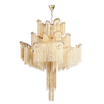 Люстра металлическая Rain of metal варинант исполнения - 2 | Loft Concept в Казани