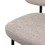 Стул мягкий с серо-бежевой буклированной обивкой Inspiration from Provence варинант исполнения - 6 | Loft Concept в Казани