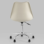 Офисный стул на металлическом основании EGGERY Beige варинант исполнения - 4 | Loft Concept в Казани