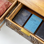 Комод с выдвижными ящиками и фактурным фасадом Termite варинант исполнения - 6 | Loft Concept в Казани