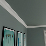 Гладкий карниз KT-63 варинант исполнения - 2 | Loft Concept в Казани