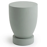 Приставной столик из массива манго Tom-tom Grey варинант исполнения - 1 | Loft Concept в Казани