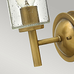 Бра с плафоном в форме цилиндра из прозрачного стекла с пузырьками Hinkley варинант исполнения - 3 | Loft Concept в Казани