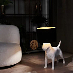 Лампа COLLECTION OF DOGS с абажуром Бультерьер варинант исполнения - 11 | Loft Concept в Казани