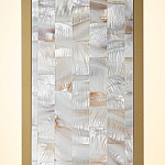 Бра перламутровый Lunaris 60 см варинант исполнения - 5 | Loft Concept в Казани