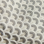 Мебельная ткань Жакард Чешуя бежевый цвет N 1050 варинант исполнения - 3 | Loft Concept в Казани